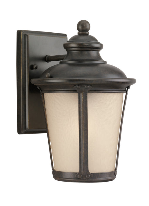 Cape May One Light Outdoor Wall Lantern in Burled Iron