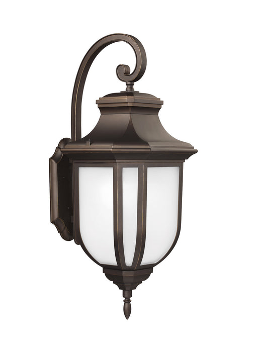 Childress One Light Outdoor Wall Lantern in Antique Bronze