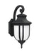 Childress One Light Outdoor Wall Lantern in Black