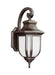 Childress One Light Outdoor Wall Lantern in Antique Bronze