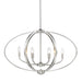 3167-LP PW- Colson Linear Pendant in Pewter with No Shade by Golden Lighting