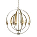 Double Cirque Chandelier in Soft Gold - 104205-SKT-84 by Hubbardton Forge