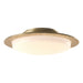 Oceanus Semi-flush in Soft Gold - 126737-SKT-84-GG0097 by Hubbardton Forge