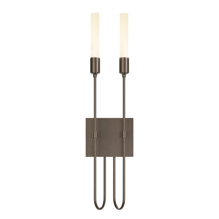 Lisse 2 Light Sconce in Bronze - 203053-SKT-05 by Hubbardton Forge