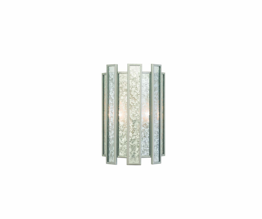 505021TS- Casual Luxury Palisade 2-Light ADA Wall Sconce in Tarnished Silver by Kalco