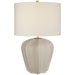 Pierrepont One Light Table Lamp in Stone White