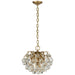 Bellvale Six Light Chandelier in Hand-Rubbed Antique Brass