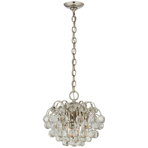 Bellvale Six Light Chandelier in Polished Nickel