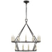 Darlana 20 Light Chandelier in Aged Iron