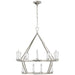 Darlana 20 Light Chandelier in Polished Nickel