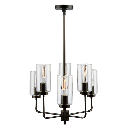 SC13136OB- Ray Chandelier in Oil Rubbed Bronze by Artcraft