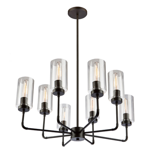 SC13138OB- Ray Chandelier in Oil Rubbed Bronze by Artcraft