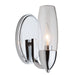 SC13151CH- Trilogy Wall Light in Chrome by Artcraft