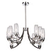 SC13152CH- Trilogy Chandelier in Chrome by Artcraft