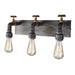 AC10813- American Industrial Wall Light in Iron & Brass by Artcraft