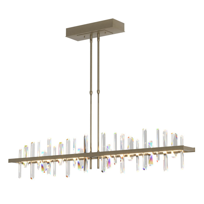 Solitude Large LED Pendant in Soft Gold - 139738-LED-STND-84-CR by Hubbardton Forge