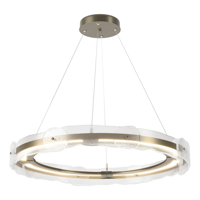 Solstice LED Pendant in Soft Gold - 139780-LED-STND-84-ZM0518 by Hubbardton Forge