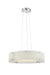 LS-19420DIAMOND- Kaelin LED Ceiling Lamp in Chrome by Lite Source