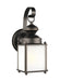 Jamestowne One Light Outdoor Wall Lantern in Antique Bronze