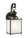 Jamestowne One Light Outdoor Wall Lantern in Antique Bronze