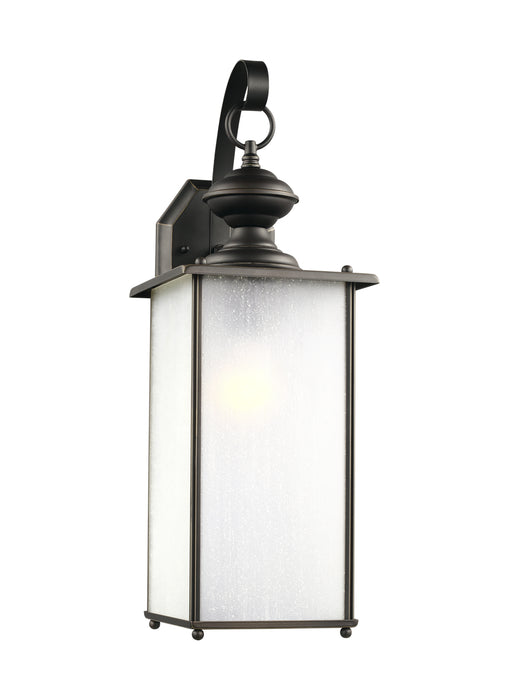 Jamestowne One Light Outdoor Wall Lantern in Antique Bronze