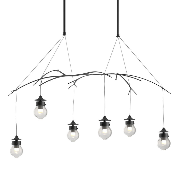 Kiwi Pendant in Black - 136560-SKT-STND-10-ZM0565 by Hubbardton Forge