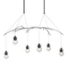 Kiwi Pendant in Black - 136560-SKT-STND-10-ZM0565 by Hubbardton Forge