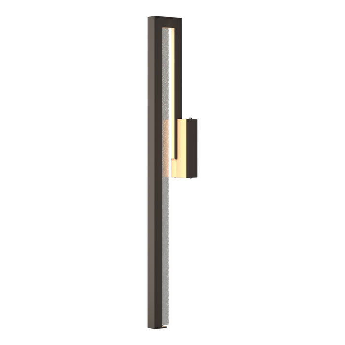 Edge Large LED Outdoor Sconce in Coastal Dark Smoke - 302563-LED-77-II0566 by Hubbardton Forge