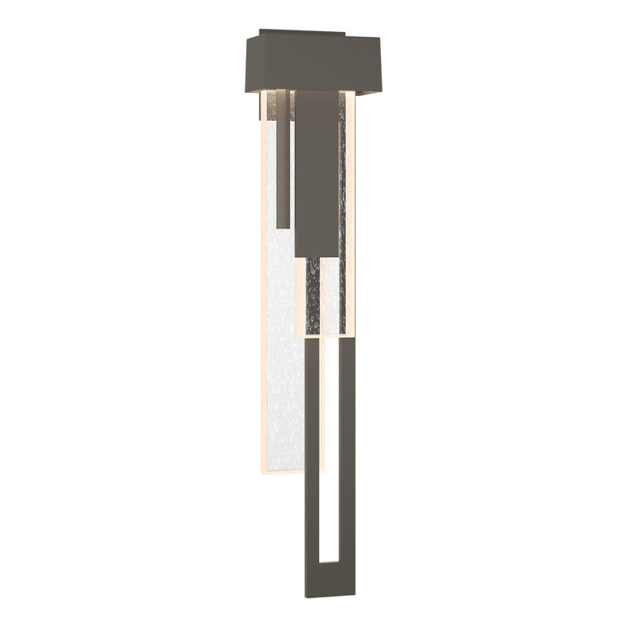 Rainfall Large LED Outdoor (Right Side) Sconce in Coastal Dark Smoke - 302533-LED-RGT-77-II0596 by Hubbardton Forge