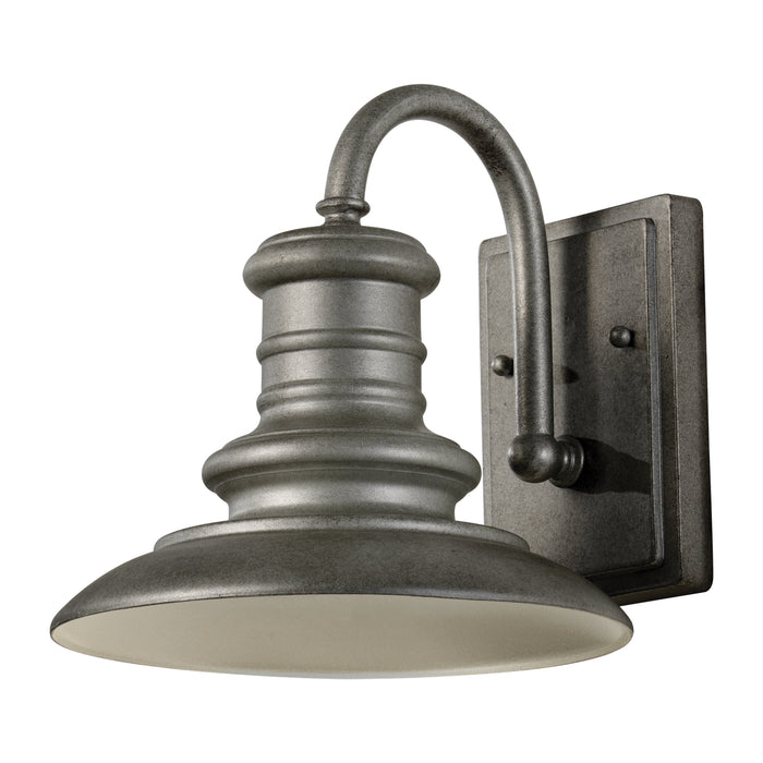 Redding Station LED Outdoor Wall Sconce in Tarnished Silver