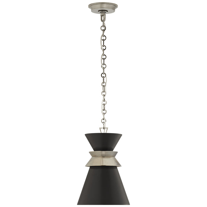 Alborg One Light Pendant in Antique Nickel