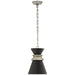 Alborg One Light Pendant in Antique Nickel