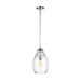 Marino One Light Pendant in Chrome