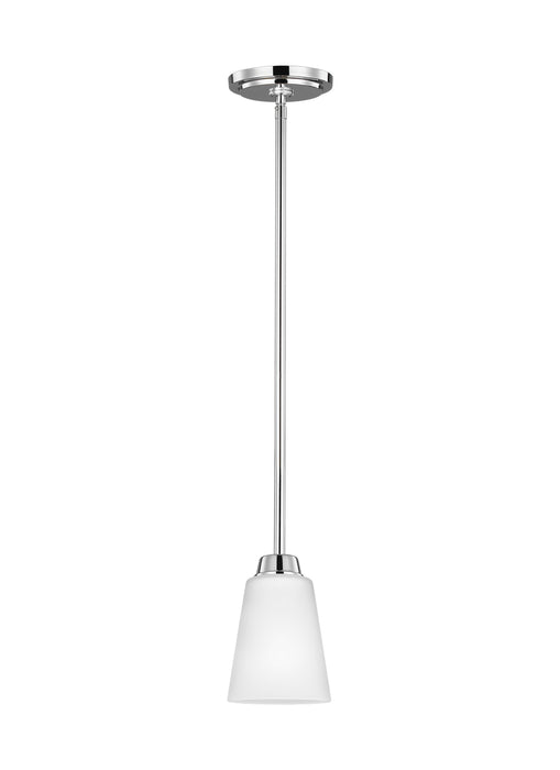 Kerrville One Light Mini-Pendant in Chrome