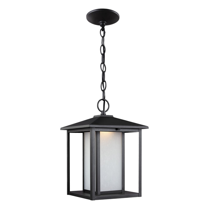 Hunnington LED Outdoor Pendant in Black