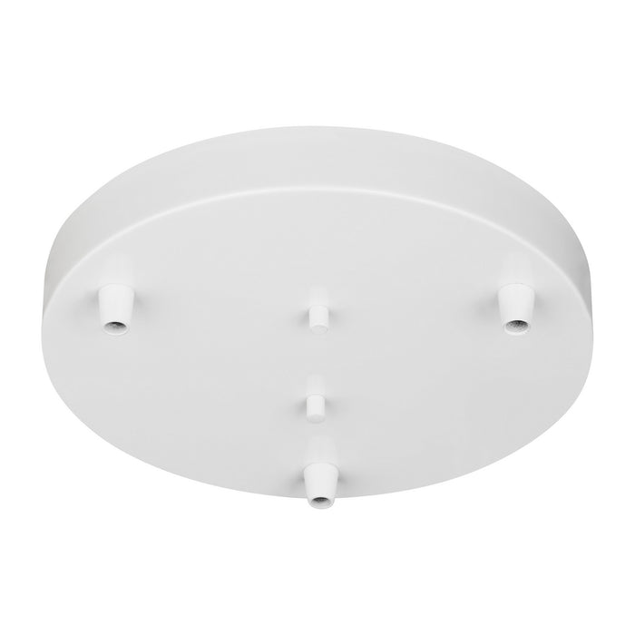 Multi-Port Canopy Three Light Cluster Canopy in White