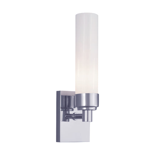 8230-CH-SH - Alex Sconce in Chrome with Shiny Opal Glass by Norwell Lighting