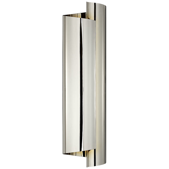 Iva Three Light Wall Sconce in Polished Nickel