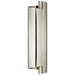 Iva Three Light Wall Sconce in Polished Nickel