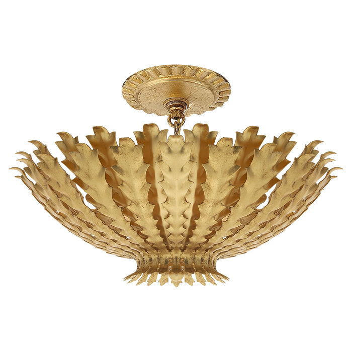 Hampton Three Light Chandelier in Gild