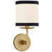 Walker One Light Wall Sconce in Gild