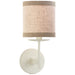 Walker One Light Wall Sconce in Light Cream