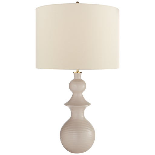 Saxon One Light Table Lamp in Blush