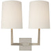 Ojai Two Light Wall Sconce in Polished Nickel