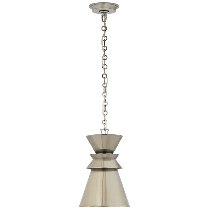 Alborg One Light Pendant in Antique Nickel