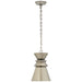 Alborg One Light Pendant in Antique Nickel