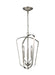 Romee Three Light Hall / Foyer in Brushed Nickel