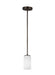 Alturas One Light Mini-Pendant in Brushed Oil Rubbed Bronze