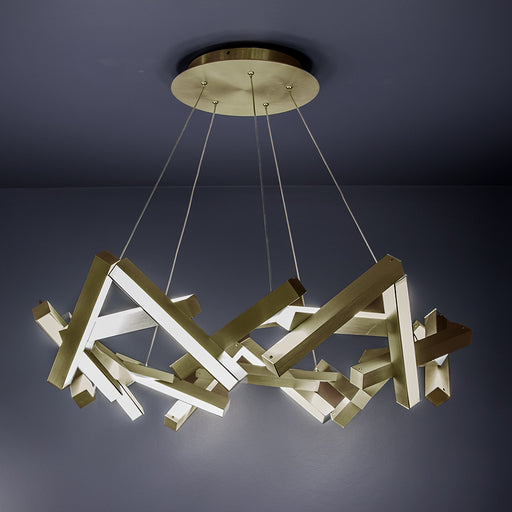 Modern Forms Chaos LED Chandelier (PD-64834-AB)