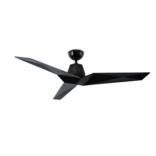 Vortex 60" Ceiling Fan in Gloss Black